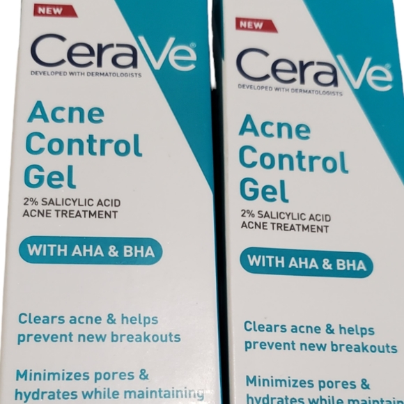 CeraVe Salicylic Acid Acne Contr Gel 1.35 oz Set of 2 - Picture 3 of 9
